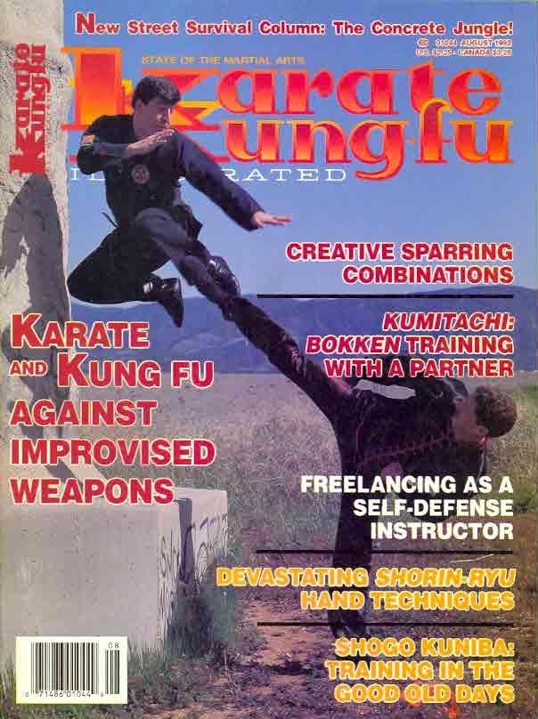 08/92 Karate Kung Fu Illustrated